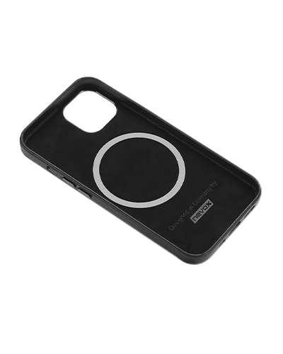 nevox styleshell pro iphone 13 und mini magsafe schwarz inside