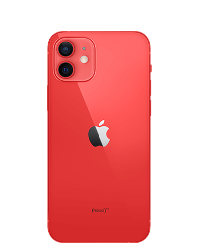 Apple iPhone 12 mini Rot Rückseite