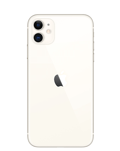 Apple iPhone 11 Weiß Rückseite