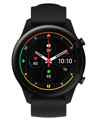 Xiaomi Mi Watch Schwarz Vorderseite