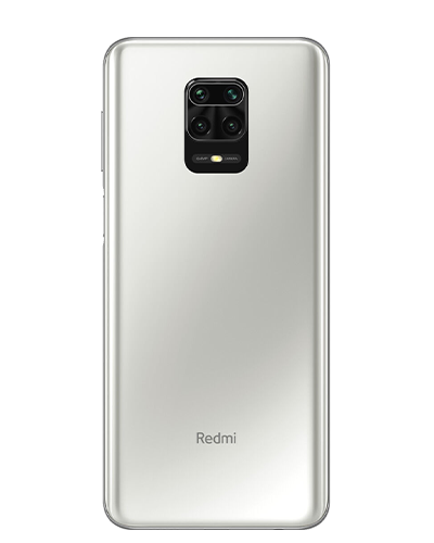 Xiaomi Redmi Note 9 Pro Glacier Weiss Rückseite