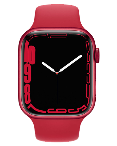 apple watch s7 product red front