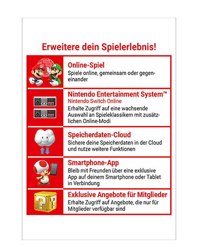 N-SOM12M-NS - Mitgliedschaft | Online Switch Switch 12 Monate | Nintendo