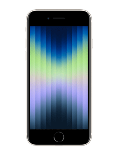 Apple iPhone SE 2022 Weiß Vorderseite