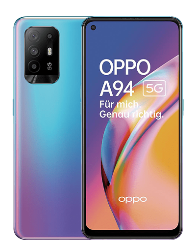 oppo a94 5g cosmo blue overview