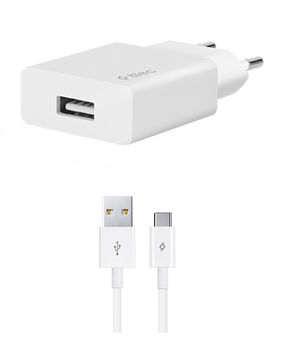 TTEC SmartCharger USB zu USB-C Cable White