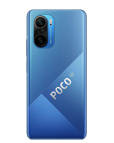 Xiaomi Poco F3 Deep Ocean Rückseite