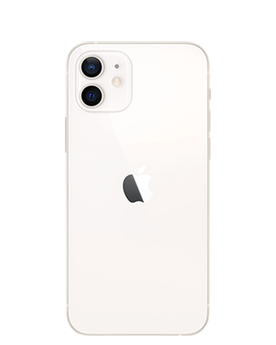 Apple iPhone 12 mini Weiß Rückseite