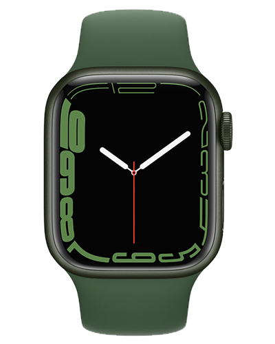 apple watch s7 green front
