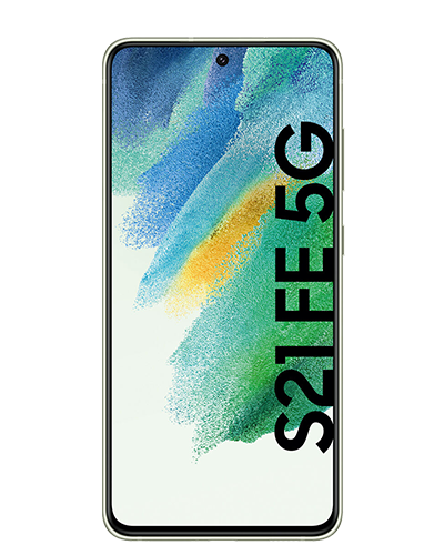 Samsung Galaxy S21 FE Olive Vorderseite