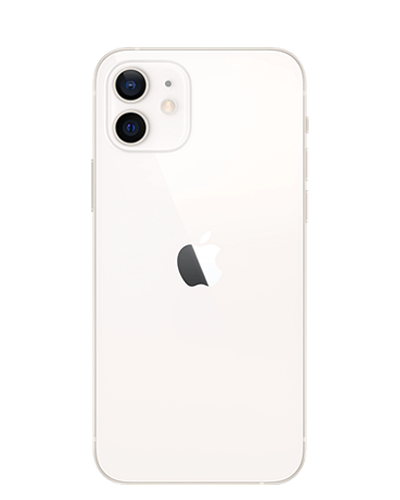 Apple iPhone 12 Weiß Rückseite